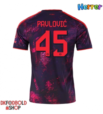 Bayern Munich Aleksandar Pavlovic #45 Tredje trøje 2026-27 Kort ærmer Bayern Munich Aleksandar Pavlovic #45 Tredje trøje 2026-27 Kort ærmer